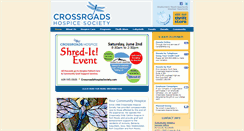 Desktop Screenshot of crossroadshospicesociety.com